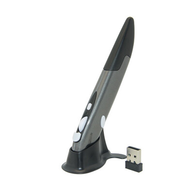 

Universal USB Wireless Mouse Optical Pen Mouse Adjustable for Laptops Desktops Computer