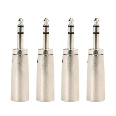 

3-Pin XLR Male to 635mm Stereo Cable Microphone Transform Mic Adapter