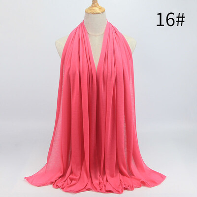 

New jersey turban monochrome Hui womens headscarf Arab womens jersey cloth cover MSL016