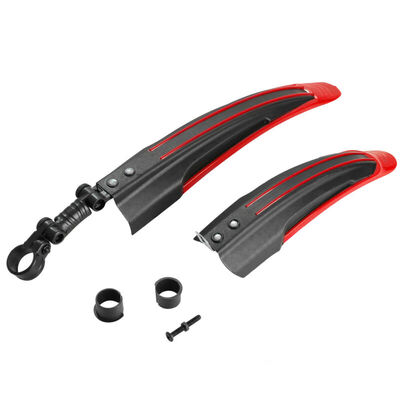 

Mountain Bike Cycling Tire Front Rear Mudguards Mud Guard Fender Plastic 1 Pair