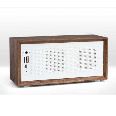 

Retro Bluetooth Wireless Speaker Portable Wood Bluetooth Speaker With Card Slot