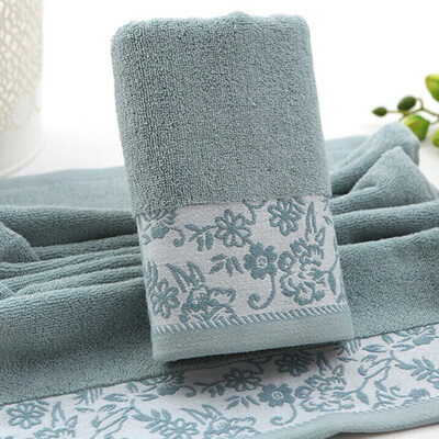 

Toponeto Wisteria Flowers Patterns Bathroom Face Towel Soft 100 ​Cotton Random Color