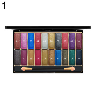 

MISS ROSE Long Lasting Eyeshadow Palette Glitter Eye Makeup Metallic Cosmetics