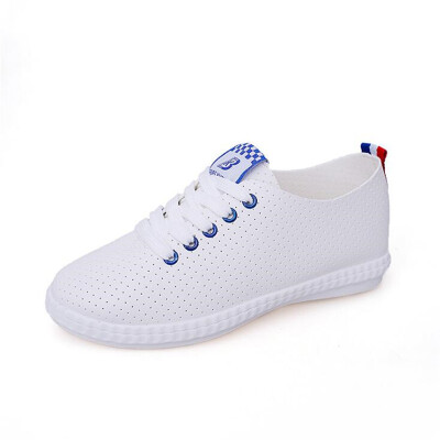 

DIWEINI Women Shoes Summer New 2019 Spring Women White Casual Shoes Breathable Flats Fashion Breathable Women Sneakers F1291