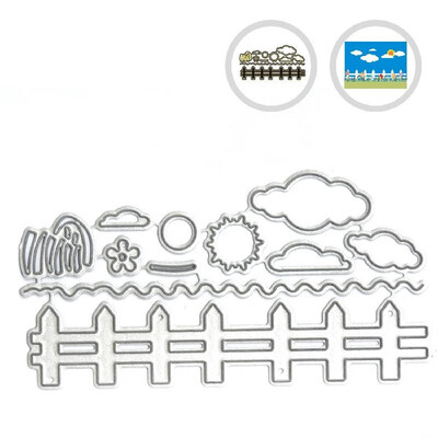 

Christmas Metal Cutting Dies Cloud Sun Flower Shape Cutting Die for DIY Scrapbooking Card Photo Album Embossing Paper Cards Invita
