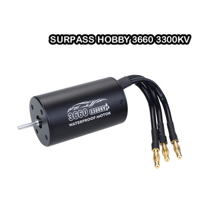 

Siaonvr SURPASS HOBBY 3660 26003300KV Brushless Waterproof Motor for 110 RC Truck Car