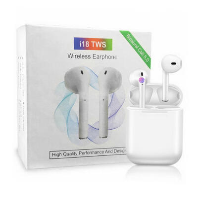 

Original I18 TWS Earphpnes Touch Mini Bluetooth 50 Wireless Earbuds Pk I9s I12 I13 I20 I10 TWS 11