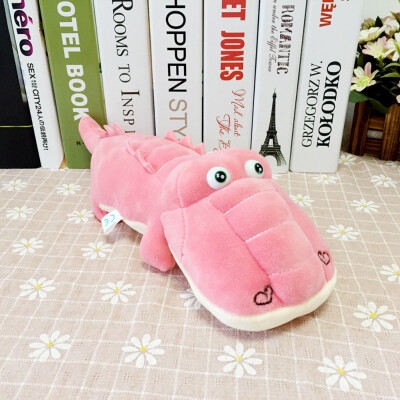 

Tailored Lovely Crocodile Pillow Stuffed Animal Toy Soft Plush Toy Doll Kids Gift Blue