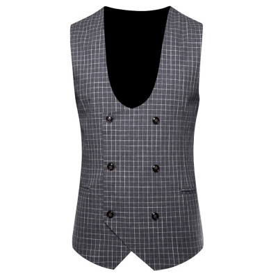 

Toponeto Mens Fashion Business Casual Wedding Waistcoat Tops Vest Jacket Top Coat