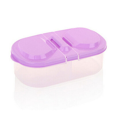 

Fresh Food Cereal Bean Snacks Sauce Storage Box Kitchen Container Plastic Case