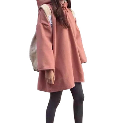 

Autumn Drop-Shoulder Long Sleeve Black Hoodies Women Hooded Oversized Hoodie Women Hip Hop Streetwear Hoodies Sweatshirts