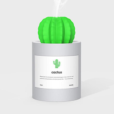 

Mini Portable USB Home Office Gift Creative Cactus Air Purifier Humidifier