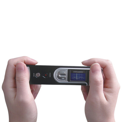 

Ultras ChoiceMMed handheld ECG detector MD100A12-B 200 memory three-lead ECG waveform heart rate measurement ECG