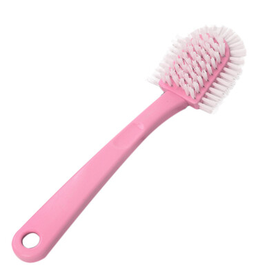 

Gobestart Candy Color Long Handle Shoes Brush Portable Plastic Cleaning Washing Brush