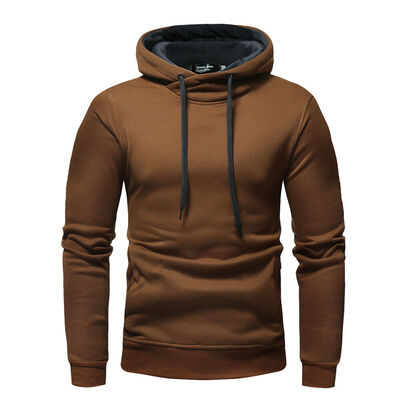 

Men Winter Hoodies Slim Fit Hooded Sweatshirt Outwear Sweater Warm Coat Pullover