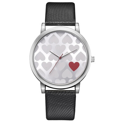 

New fashion ladies watch Europe&America hot business PU leather ladies alloy bracelet watch