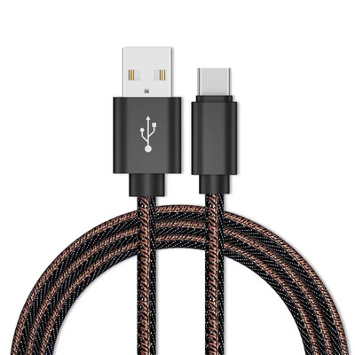 

1M USB Cable for Type-C Devices Fast Charger Cables Mobile Phone Charging Data Adapt