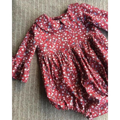 

US Newborn Infant Baby Girls Long Sleeve Floral Romper Jumpsuit Jumpsuit Outfits