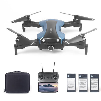 

65G GPS RC Drone with Camera 2K 5G Wifi FPV Foldable RC Quadcopter Follow Me Altitude Hold Drone with 3 Battery