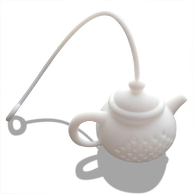 

Portable Silicone Teapot Shape Loose Tea Maker Infuser Strainer Filter Diffuser