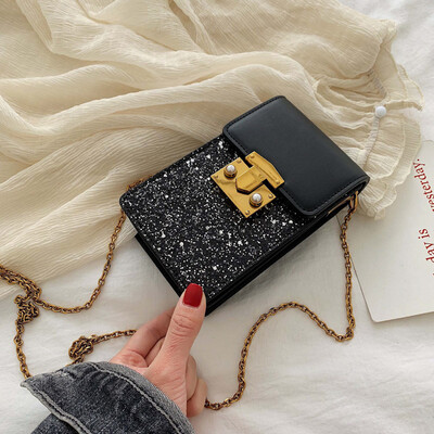 

Tailored Womens Fashion Sequins Crossbody Shoulder Bags Purse Messenger Bag