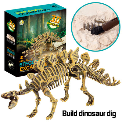 

Gobestart Dinosaur Toys Science Educational Dig Kit Dinosaur Fossil Excavation Kits