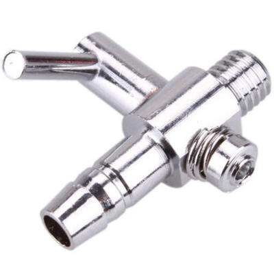 

6Pcs Useful Thread Stainless Steel Aquarium Air Flow Distributor Lever Control Valve