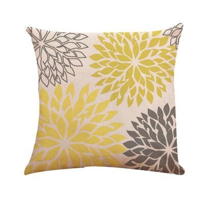 

〖Follure〗Pillow Case Linen Cushion Sofa Car Cushion Cover Home Decoration
