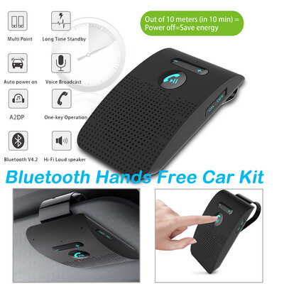 

〖Follure〗Wireless Sun Visor Transmitter Speaker Bluetooth Car Hands-Free Bluetooth Car