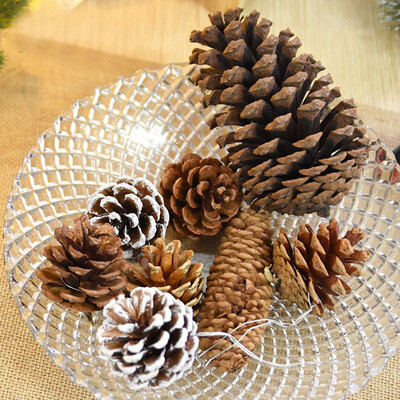 

Tailored 1pcs Christmas Pine Cones Bauble Xmas Tree Party Hanging Decoration Ornament