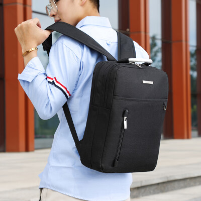 

156 inch mens business two-shoulder bag travel backpack waterproof Apple laptop bag Korean version custom LOGO