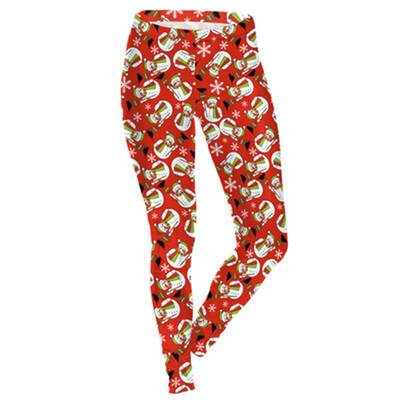 

Women XMAS Leggings YOGA Gym Christmas Print Legging Sport Pants Fitness Trouser