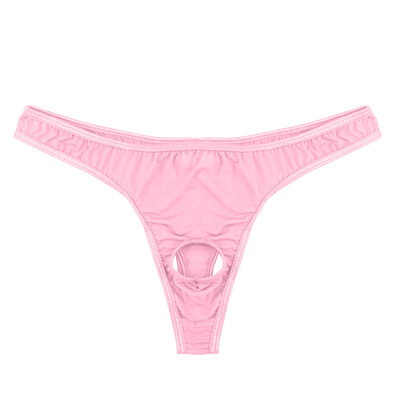 

Toponeto Mens Lingerie Micro Thong Bikini Front Hole Underwear G-string Underpants