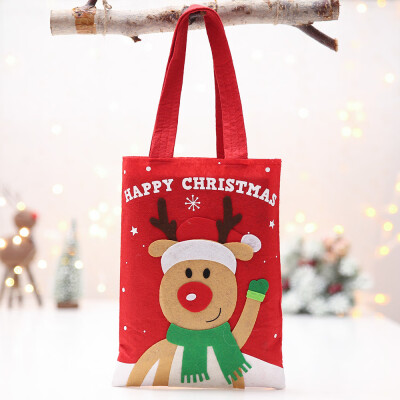 

〖Follure〗Christmas Decorations Xmas Snowman Apple Bag Christmas Eve Apple Bag