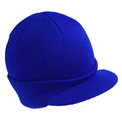 

Fashion Men Women Knit Baggy Beanie Ski Peaked Baseball Cap Autumn Winter Hat
