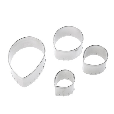 

Rose Cutter Set Stainless Steel Fondant Molds Cake Decorating Moulds
