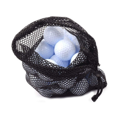 

Sports Nylon Mesh Nets Bag Pouch Golf Tennis Holder golf Balls Storage Closure Training Aid Dropshipping