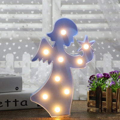 

Cute LED Neon Lamp Living Room Bedroom Desktop Decorative Light White Deer