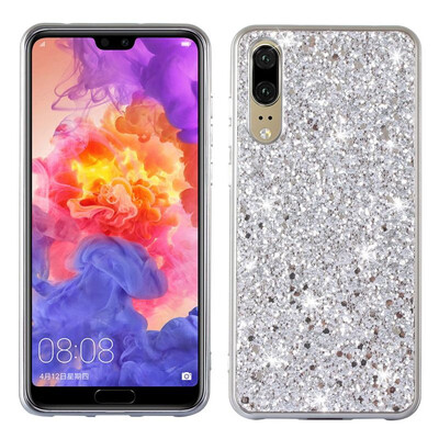

MOONCASE Huawei P20 Pro Flash Powder TPU-Silver