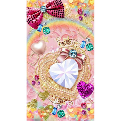 

Toponeto Embroidery Paintings Rhinestone Pasted DIY Diamond Painting Cross Stitch