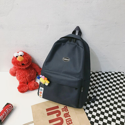 

The Korean version of high school insfeng Oxford Bundle Simple Baitao students campus backpack cute girls shoulder bag