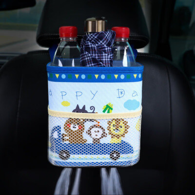 

Hanging Oxford Cloth Car Trash Bag Can Waterproof Litter Garbage Bag Organizer Capacity Dustbin Storage Can