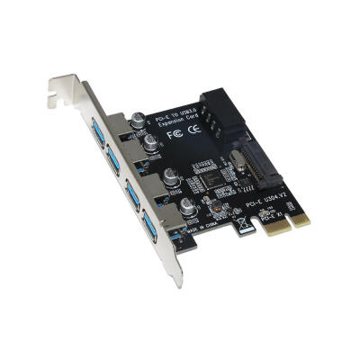 

U3046 PCI-E to USB30 Expansion Adapter Card Rear 4 Port NEC Chip NEC720201