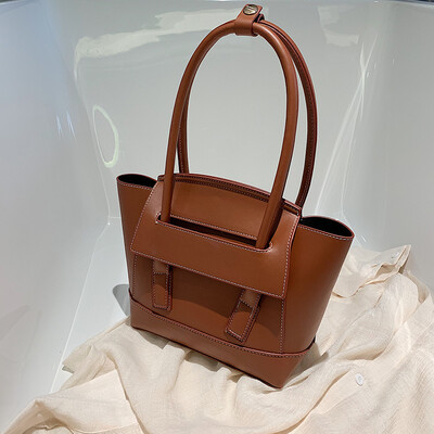 

Advanced sense bag style simple temperament handbag 2019 new Korean version of the wild shoulder slung fashion handbag