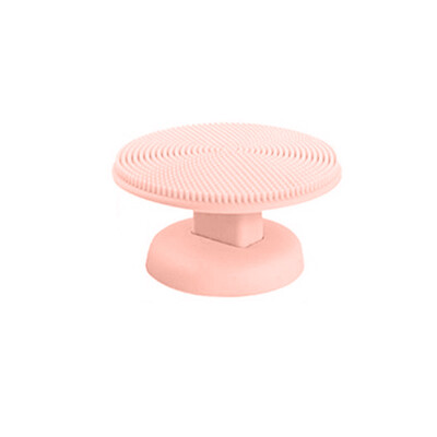 

2-in-1 70ml Portable Silicone Squeeze Bottle with Detachable Cleaning Face Brush Shampoo Lotion Container Empty Bottles Travel Acc