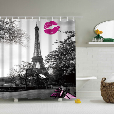 

〖Follure〗Waterproof Various Pattern & 12 Hooks Bathroom Shower Curtain Multichoice Lot