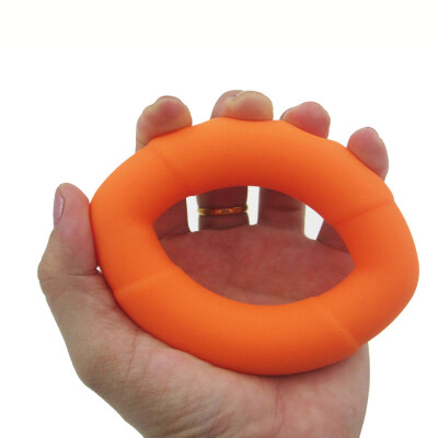 

Tailored Olive Shape Finger Hand Grip Muscle Power Training Rubber Ring Exerciser Toy BU