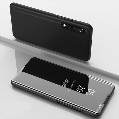 

Flip with Stand Mirror Full Body Cover Case for Xiaomi Mi 9