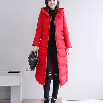 

Toponeto Fashion Women Warm Slim Knee Length Thick Long Sleeve Blouse Loose Hoodie Coat