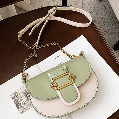 

Tailored Fashion Women Retro Patchwork Leather Handle Bags Crossbody Bags Shoulder Bags